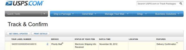 oder not shipped11092012
