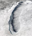 Lake Michigan on Jan. 28th, 2014, as seen by NASA’s Aqua satellite.