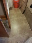New bathroom flooring laminent
